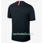 Camisolas de Futebol Paris Saint Germain Jodan Preto Equipamento 3ª 2018/19 Manga Curta